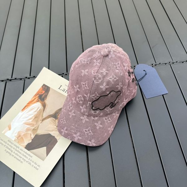 designer hat classic baseball cap women's luxury sun visor purple pattern baseball cap two colors optional, Blue;gray
designer hat classic baseball cap women's luxury sun visor purple pattern baseball cap two colors optional, Blue;gray