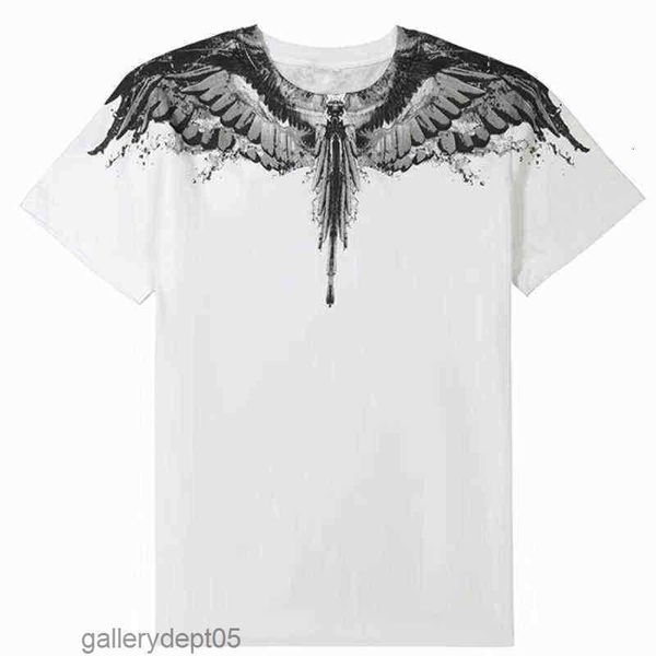 men's and women's short-sleeved mb cotton wings printed loose round neck water drop feather half-sleeved t-shirt 4s1s1, White;black
men's and women's short-sleeved mb cotton wings printed loose round neck water drop feather half-sleeved t-shirt 4s1s1, White;black