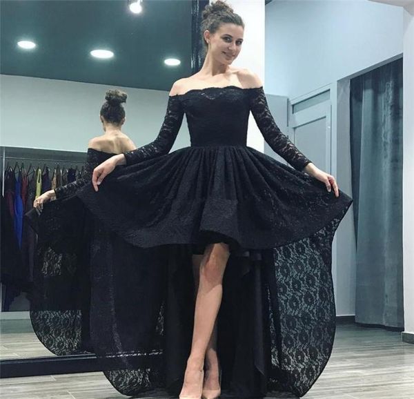 2019 black lace high low prom dresses off shoulders long sleeves evening dress backless cocktail homecoming gowns custom for2623548
2019 black lace high low prom dresses off shoulders long sleeves evening dress backless cocktail homecoming gowns custom for2623548