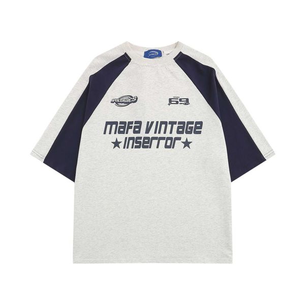 american color blocked letter short sleeve t-shirt men's and women's summer new raglan sleeve loose bf couple t-shirt top, Black;white
american color blocked letter short sleeve t-shirt men's and women's summer new raglan sleeve loose bf couple t-shirt top, Black;white