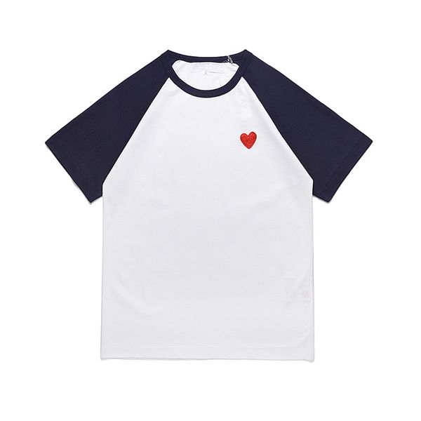 desigers men's t shirts cdg embroidery red heart commes des shirt play pullover short sleeve men casual tee cotton breathable panelled, White;black
desigers men's t shirts cdg embroidery red heart commes des shirt play pullover short sleeve men casual tee cotton breathable panelled, White;black