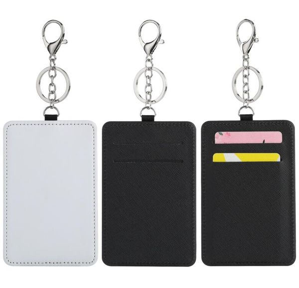 dhl100pcs bag parts sublimation diy blank white pu bus card holder with keychain, Black
dhl100pcs bag parts sublimation diy blank white pu bus card holder with keychain, Black