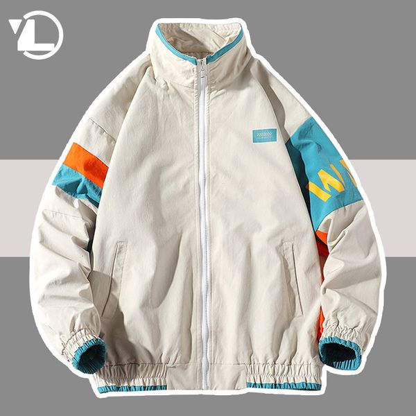 men's jackets patchwork varsity jacket men women stand collar color block street college coat spring autumn casual japanese harajuku 23, Black;brown
men's jackets patchwork varsity jacket men women stand collar color block street college coat spring autumn casual japanese harajuku 23, Black;brown