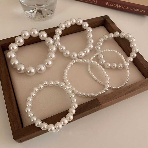 charm bracelets vintage baroque style pearl bracelets chic multi-size pearl beaded bracelets elastic adjustable pearl hand chain aa230403, Golden;silver
charm bracelets vintage baroque style pearl bracelets chic multi-size pearl beaded bracelets elastic adjustable pearl hand chain aa230403, Golden;silver