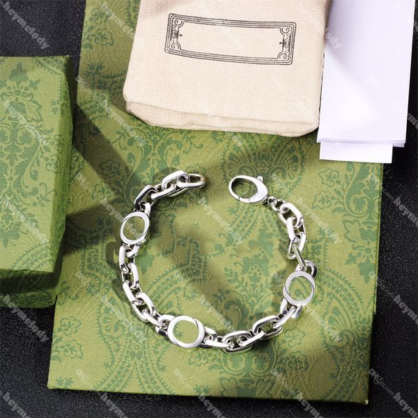 vintage designer interlocking bracelets mens thick chain bracelets womens letter cuba bracelets gift for party anniversary, Golden;silver
vintage designer interlocking bracelets mens thick chain bracelets womens letter cuba bracelets gift for party anniversary, Golden;silver
