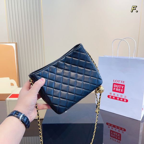 ladies flap mini crossbody designer bags solid color sheepskin classic handbags small golden ball adjuster chain shoulder bag diamond quilti
ladies flap mini crossbody designer bags solid color sheepskin classic handbags small golden ball adjuster chain shoulder bag diamond quilti