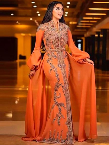 karakou kaftan orange mermaid evening dresses gold lace appliques crystals beaded long elegant prom gown arabic dubai moroccan muslim specia, Black;red
karakou kaftan orange mermaid evening dresses gold lace appliques crystals beaded long elegant prom gown arabic dubai moroccan muslim specia, Black;red