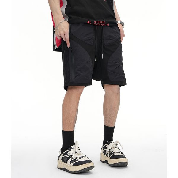 patchwork summer shorts for men zipper hip hop baggy casual knee length pants
patchwork summer shorts for men zipper hip hop baggy casual knee length pants