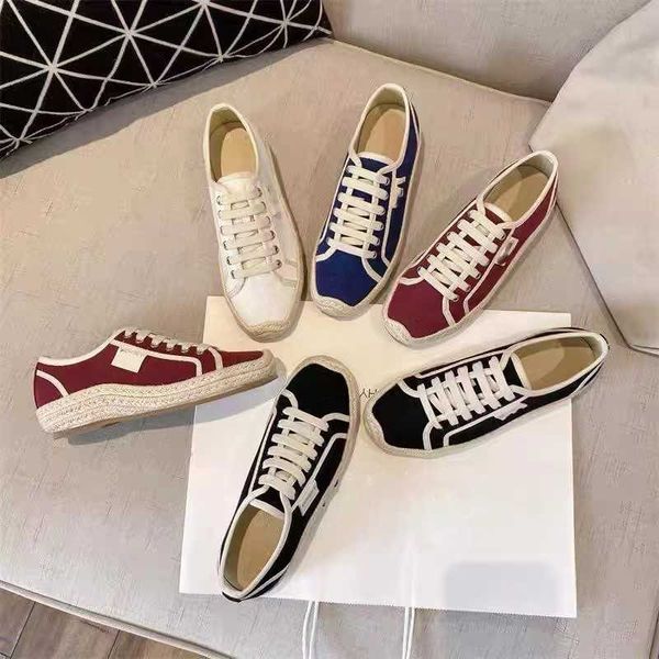 2023 ladies casual shoes sneakers brands straw hemp rope weave flat fisherman's shoes comfortable breathable versatile luxury designer, Black
2023 ladies casual shoes sneakers brands straw hemp rope weave flat fisherman's shoes comfortable breathable versatile luxury designer, Black