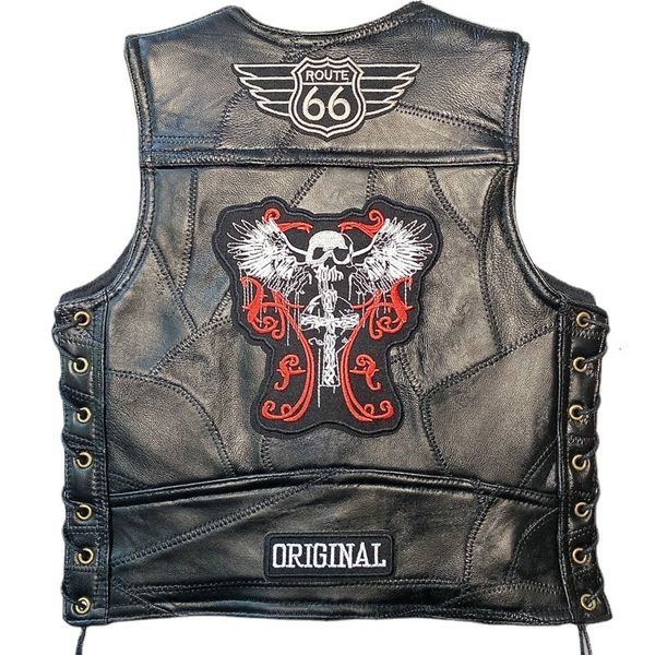 men's vests 2023 children's leather for kids embroidery streetwear boys bike children waistcoat boy sleeveless jacket 230404, Black;white
men's vests 2023 children's leather for kids embroidery streetwear boys bike children waistcoat boy sleeveless jacket 230404, Black;white