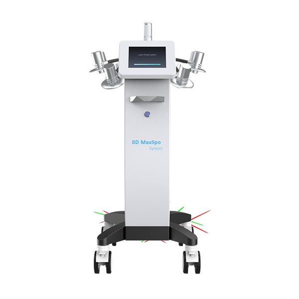 2023 new arrival fat loss laser slimming machine 6d lipolaser red green light body shape 6d laser slimming machine