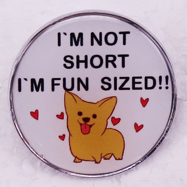 i'm not short i'm fun sized brooch cute anime movies games hard enamel pins collect metal cartoon brooch backpack hat bag collar l, Blue
i'm not short i'm fun sized brooch cute anime movies games hard enamel pins collect metal cartoon brooch backpack hat bag collar l, Blue