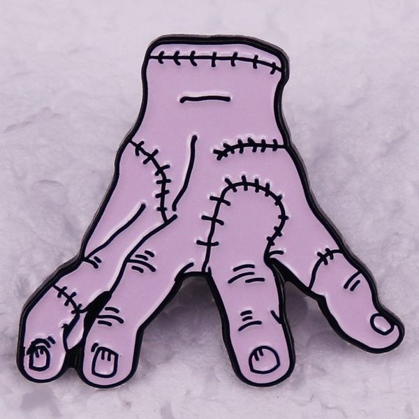 wednesday adams hand enamel pin fantasy horror anime metal badge movie fan gift accessories cute anime movies games hard enamel pins collect, Blue
wednesday adams hand enamel pin fantasy horror anime metal badge movie fan gift accessories cute anime movies games hard enamel pins collect, Blue