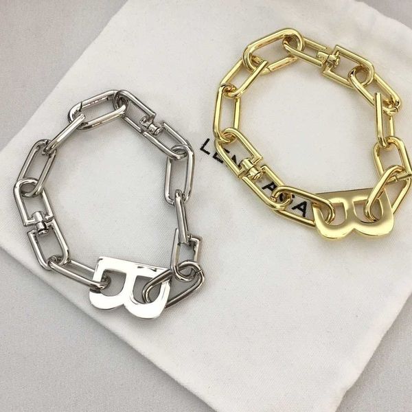 paris family letter b smooth thick fashion hip hop advanced feeling cool wind chain lovers bracelet, Golden;silver
paris family letter b smooth thick fashion hip hop advanced feeling cool wind chain lovers bracelet, Golden;silver
