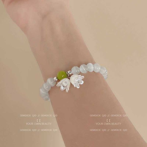 charm bracelets vintage fairy lily of the valley flower beaded bracelet for women opal charm bracelets fashion jewelry on hand pulseira sale, Golden;silver
charm bracelets vintage fairy lily of the valley flower beaded bracelet for women opal charm bracelets fashion jewelry on hand pulseira sale, Golden;silver