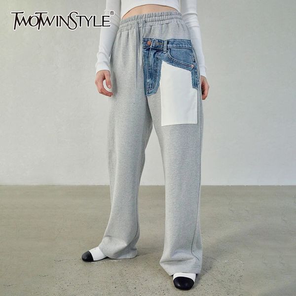 women's shorts twotyle casual wide leg pants for women high waist patchwork pocket straight loose trousers female fashion clothing 2304, White;black
women's shorts twotyle casual wide leg pants for women high waist patchwork pocket straight loose trousers female fashion clothing 2304, White;black