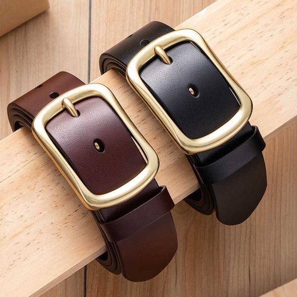 suspenders network layer cow dyed through leather busins leisure denim copper needle buckle belt, Black;brown
suspenders network layer cow dyed through leather busins leisure denim copper needle buckle belt, Black;brown