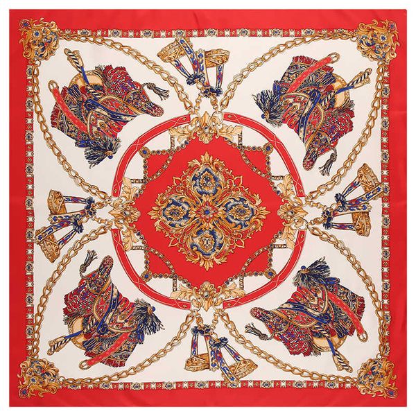 sarongs luxury brand new design saddle chain square scarf 130cm twill silk scarf women kerchief scarves for ladies summer shawl szalik p2304, Blue;gray
sarongs luxury brand new design saddle chain square scarf 130cm twill silk scarf women kerchief scarves for ladies summer shawl szalik p2304, Blue;gray