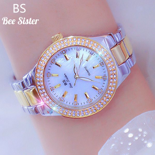 women's watches ladies wrist dress gold watch crystal diamond stainless steel silver clock montre femme 230404, Slivery;golden
women's watches ladies wrist dress gold watch crystal diamond stainless steel silver clock montre femme 230404, Slivery;golden