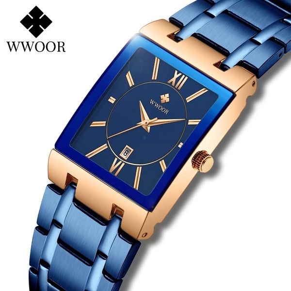 womens watches relogio feminino wwoor women watches brand luxury blue womens bracelet square watch ladies dress quartz wristwatch 230403, Slivery;golden
womens watches relogio feminino wwoor women watches brand luxury blue womens bracelet square watch ladies dress quartz wristwatch 230403, Slivery;golden