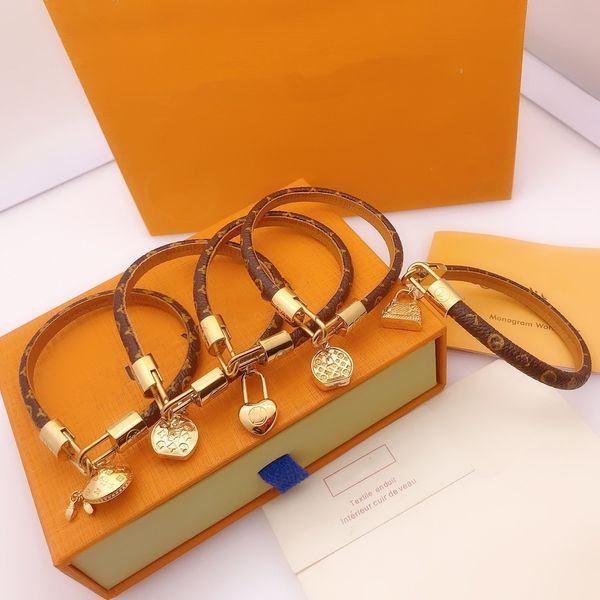 17cm premium leather designer love luxury charm bracelets embossed design with bag pendant bracelet fashion women jewelry gift with box, Golden;silver
17cm premium leather designer love luxury charm bracelets embossed design with bag pendant bracelet fashion women jewelry gift with box, Golden;silver