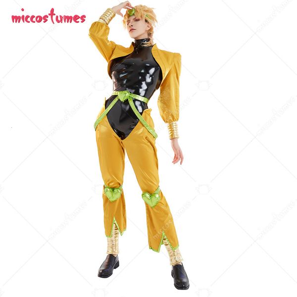 theme costume full set of yellow and black dio role-playing costumes with headwear warriors suitable for halloween 230404, Black;red
theme costume full set of yellow and black dio role-playing costumes with headwear warriors suitable for halloween 230404, Black;red