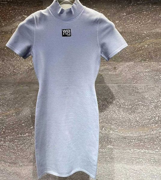 designer alexander spring summer dawang's wrap skirt wangs versatile slim close waist black knitted short sleeve dress female668, Black;gray
designer alexander spring summer dawang's wrap skirt wangs versatile slim close waist black knitted short sleeve dress female668, Black;gray