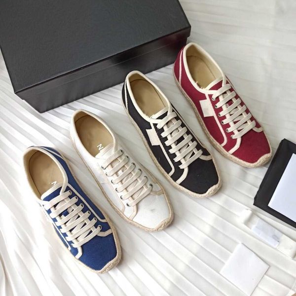 designers luxury dress canvas shoes loafers women's casual laid-back classic soles comfortable trainers fisherman straw hemp rope fashi, Black
designers luxury dress canvas shoes loafers women's casual laid-back classic soles comfortable trainers fisherman straw hemp rope fashi, Black