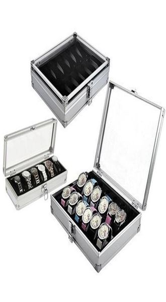 612 grid slots watch box convenient light watch winder jewelry wrist watches case holder display storage box aluminium organize9358048, Black;blue
612 grid slots watch box convenient light watch winder jewelry wrist watches case holder display storage box aluminium organize9358048, Black;blue