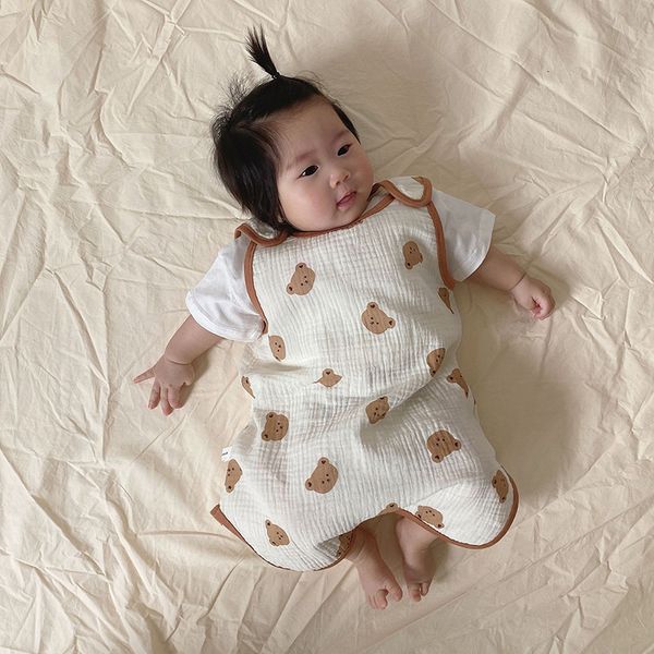 sleeping bags baby bag sleeveless vest born child antikick quilt summer thin doublelayer cotton yarn 230404
sleeping bags baby bag sleeveless vest born child antikick quilt summer thin doublelayer cotton yarn 230404