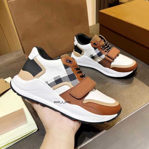 trainers casual shoes real leather classic plaid burbrerys berry stripes shoe fashion trainer for designer man woman color bar sneakers 35-4, Black
trainers casual shoes real leather classic plaid burbrerys berry stripes shoe fashion trainer for designer man woman color bar sneakers 35-4, Black