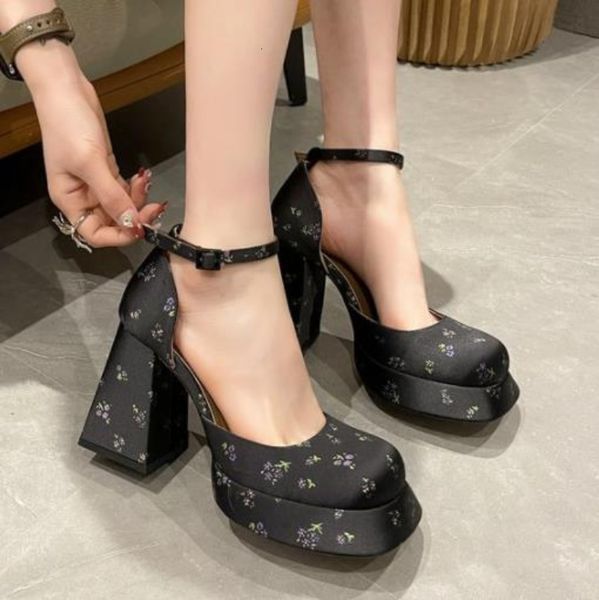 dress shoes high heels spring south korean version wild thick high heels square toes french vintage mary jane trend lolita shoes 230404, Black
dress shoes high heels spring south korean version wild thick high heels square toes french vintage mary jane trend lolita shoes 230404, Black