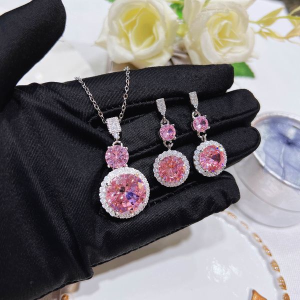 2022 pink lab diamond jewelry set 925 sterling silver party wedding earrings chocker necklace for women bridal gemstones jewelry, Slivery;golden
2022 pink lab diamond jewelry set 925 sterling silver party wedding earrings chocker necklace for women bridal gemstones jewelry, Slivery;golden