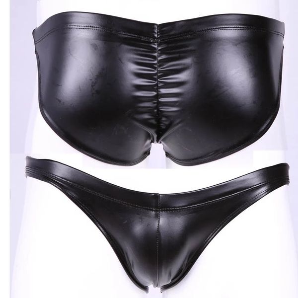 twopiece separates faux oil latex pu leather mens swimming trunks convex pouch booty lift bikini briefs underwear men lingerie mini bermudas
twopiece separates faux oil latex pu leather mens swimming trunks convex pouch booty lift bikini briefs underwear men lingerie mini bermudas