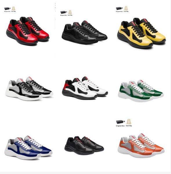 famous brand america cup high-sneakers shoes men rubber sole casual walking fabric patent leather comfort outdoor runner sports original box, Black
famous brand america cup high-sneakers shoes men rubber sole casual walking fabric patent leather comfort outdoor runner sports original box, Black