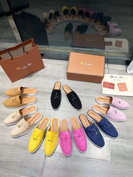 casual shoes designer slipper women leather shoe summer luxury outdoor slide british style dress slippers versatile lock loro walk loafers, Black
casual shoes designer slipper women leather shoe summer luxury outdoor slide british style dress slippers versatile lock loro walk loafers, Black