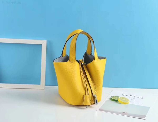 designer luxury bag h first layer lychee grain cow leather bucket silver buckle fashion portable vegetable basket women's bag44xico9p p
designer luxury bag h first layer lychee grain cow leather bucket silver buckle fashion portable vegetable basket women's bag44xico9p p