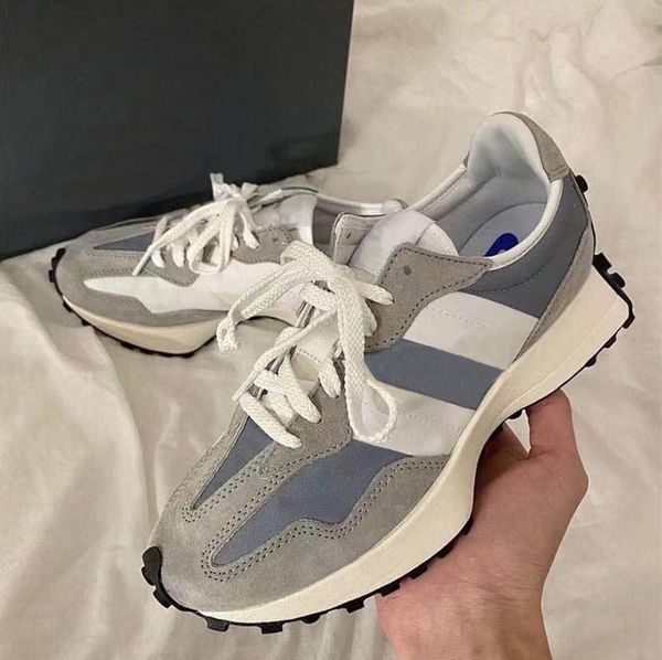 new black n327 mens sport running shoes fashion grey designer shoes outdoor fitness trainers sneakers triple black white women casual walkin 
new black n327 mens sport running shoes fashion grey designer shoes outdoor fitness trainers sneakers triple black white women casual walkin