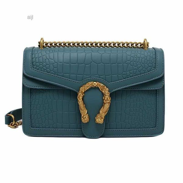 lock chain luxury shoulder messenger bags elegant female small square bag leather women handbags ladies