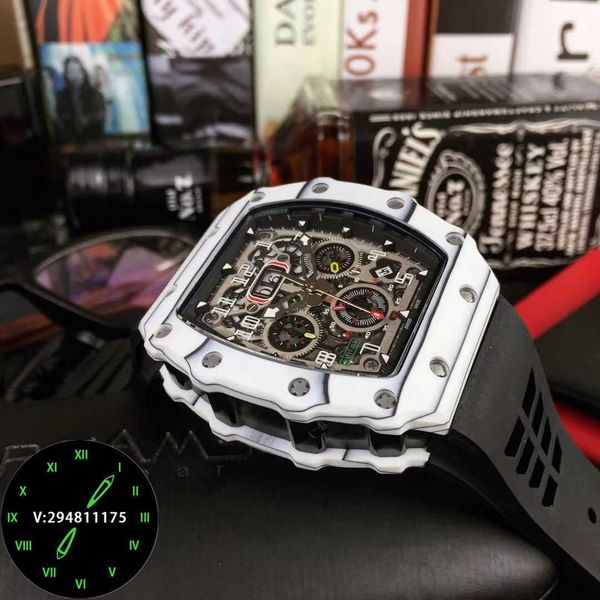 milles watch business leisure fashion men's carbon fiber week calendar tape fashion automatics large dial red watch waterproof ayw 87xc, Slivery;golden
milles watch business leisure fashion men's carbon fiber week calendar tape fashion automatics large dial red watch waterproof ayw 87xc, Slivery;golden