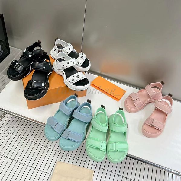 designer sandals women summer flat sandals fashion branded ladies womens thick bottom beach slippers slides platforms strap sandal increased, Black
designer sandals women summer flat sandals fashion branded ladies womens thick bottom beach slippers slides platforms strap sandal increased, Black