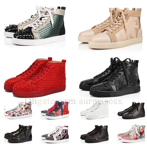 casual shoes mens womens big size us13 red glittering platform bottoms sneakers pump vintage flat famous rivets bottomed loafers spike dhgat, Black
casual shoes mens womens big size us13 red glittering platform bottoms sneakers pump vintage flat famous rivets bottomed loafers spike dhgat, Black