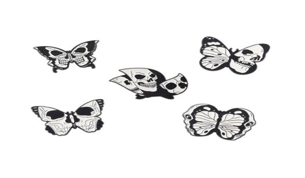 vintage skull punk style butterfly black white brooches pin for women fashion dress coat shirt demin metal funny brooch pins badge1959755, Gray
vintage skull punk style butterfly black white brooches pin for women fashion dress coat shirt demin metal funny brooch pins badge1959755, Gray