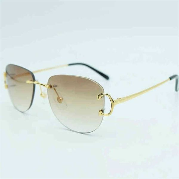 2023 designer glasses new vintage rimless men popular carter glasses oval sunglasses women shades retro eyewear outdoor decoration, White;black
2023 designer glasses new vintage rimless men popular carter glasses oval sunglasses women shades retro eyewear outdoor decoration, White;black