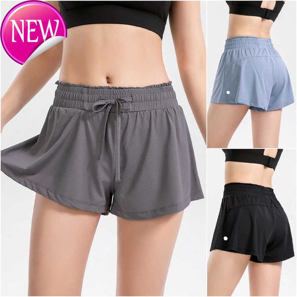 lu-1838 quick dry womens yoga outfit high waist running shorts exercise fitness short pants girls elastic sportswear prevent wardrobe malfun, Gray
lu-1838 quick dry womens yoga outfit high waist running shorts exercise fitness short pants girls elastic sportswear prevent wardrobe malfun, Gray