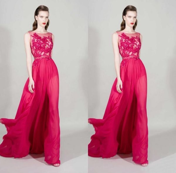 new fashion lace sheer neckline a line long evening dresses 2016 zuhair murad chiffon with beads formal gowns custom made china en6472536, Black;red
new fashion lace sheer neckline a line long evening dresses 2016 zuhair murad chiffon with beads formal gowns custom made china en6472536, Black;red