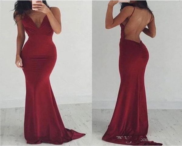 elegant red open back formal prom dresses 2018 mermaid spaghetti straps v neck long stretch party gowns 2017 evening dress5992601, Black
elegant red open back formal prom dresses 2018 mermaid spaghetti straps v neck long stretch party gowns 2017 evening dress5992601, Black