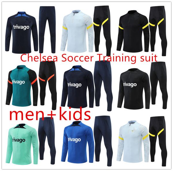 22 23 chelse soccer training suit 2023 cfc men and kids half zipper chelse football jogging tracksuit pulisic 21 22 23 set survetement, Black
22 23 chelse soccer training suit 2023 cfc men and kids half zipper chelse football jogging tracksuit pulisic 21 22 23 set survetement, Black
