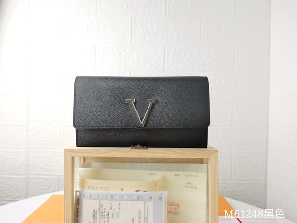 classic stylelong wallet women capucines wallet luxurys designer purse ladies wallet coin purse with original box m61248, Red;black
classic stylelong wallet women capucines wallet luxurys designer purse ladies wallet coin purse with original box m61248, Red;black
