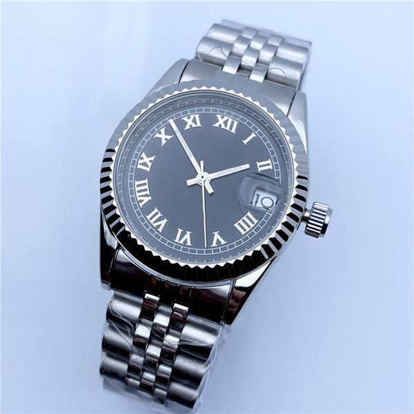 watches wristwatches full wrist couple's style automatic mechanical luxury stainless steel band clock x259, Silver
watches wristwatches full wrist couple's style automatic mechanical luxury stainless steel band clock x259, Silver